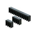 ASIAHORSE J-Model Cable Combs 1-Pack (24x Set) | 4x24Pin, 12x8Pin, 8x6Pin | Premium Black Plastic | Fits 3.4mm PSU & Extension Cables | Cable Management Accessory