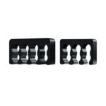 ASIAHORSE J-Model Cable Combs 1-Pack (24x Set) | 4x24Pin, 12x8Pin, 8x6Pin | Premium Black Plastic | Fits 3.4mm PSU & Extension Cables | Cable Management Accessory - Image 2