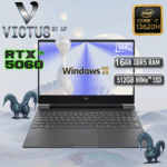 BM7B7UA#ABA 15-fa2787nr HP VICTUS 15-FA2787NR I7-13620H 16GB/512GB/5060/WIN11/SILVER LAPTOP VICTUS by HP Intel® Core i7-13620H | 16GB DDR5 RAM, 512GB NVMe SSD | RTX 5060 (8GB) | 15.6-inch FHD 144Hz IPS Display | 1-Zone RGB Backlit Keyboard | Windows 11 | MICA SILVER ~ 15-fa2787nr
