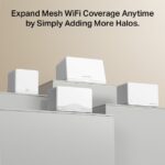 MERCUSYS Halo BE3600 Wi-Fi 7 Whole Home Mesh System 3-Pack – Dual-Band 3.6Gbps, Covers 7,000 ft², Connects 150+ Devices, Full Gigabit Ports, MERCUSYS App Control - Image 9