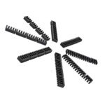ASIAHORSE J-Model Cable Combs 1-Pack (24x Set) | 4x24Pin, 12x8Pin, 8x6Pin | Premium Black Plastic | Fits 3.4mm PSU & Extension Cables | Cable Management Accessory - Image 3