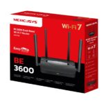 MERCUSYS MR25BE BE3600 Dual-Band Wi-Fi 7 Router – 3.6 Gbps, Multi-Link Operation, 4× Omni Antennas, EasyMesh Compatible, Full Gigabit Ports, App & WPA3 Security - Image 11