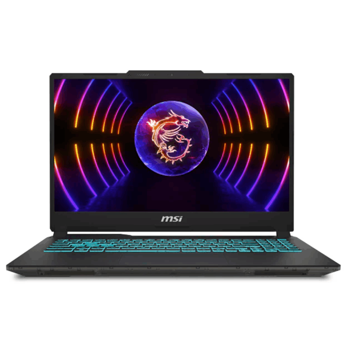MSI Cyborg 15 A13VF | Core i7 -13620H | 16GB DDR5 RAM , 1TB SSD | RTX™ 4060 ; 8GB GDDR6 , 233 AI TOPS | 15.6" FHD IPS 144Hz | DOS | 1-Zone Blue Backlit EN/AR Keyboard | Translucent Black - Image 8