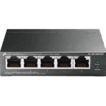 TP-Link TL-SG105MPE 5-Port Gigabit Easy Smart Switch – 4× PoE+ Ports 120W Budget, VLAN, QoS, IGMP Snooping, PoE Auto-Recovery, Fanless Metal Case, Desktop/Wall-Mount - Image 3