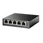 TP-Link TL-SG105MPE 5-Port Gigabit Easy Smart Switch – 4× PoE+ Ports 120W Budget, VLAN, QoS, IGMP Snooping, PoE Auto-Recovery, Fanless Metal Case, Desktop/Wall-Mount - Image 2