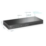 TP-Link TL-SX3008F JetStream 8-Port 10G SFP+ L2+ Managed Switch – 160 Gbps Switching, Static Routing, QoS, IPv6, Omada SDN Cloud Management, Robust Security, Rack-Mountable - Image 4