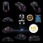 90MP04A0-BMAA00 ASUS ROG KERIS II ORIGIN P722 RGB MOUSE ASUS ROG Keris II Origin Wireless Gaming Mouse – Right-Handed Ergonomic, 65g, Tri-Mode Connectivity, 42K DPI, up to 127Hr Battery, ROG AimPoint Pro Sensor RGB 3-Zone Lighting 8000Hz Polling Rate Paracord PTFE Feet, Web-Based Configuration, PC/Mac Support | BLACK ~ 90MP04A0-BMAA00