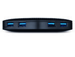 TP-Link UH400 USB 3.0 4-Port Portable Hub – 5Gbps SuperSpeed Data Transfer, Compact Design, Built-In Cable, Plug & Play, Compatible with Windows, Mac OS X & Linux - Image 3