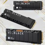 WDBAPZ0020BNC WD BLACK SN850 2TB 7000MB/S WITH HEATSINK FOR PS5 AND PC WD_BLACK SN850 NVMe SSD 2TB PCIe Gen4 M.2 2280 3D NAND Internal Gaming Solid State Drive with RGB Heatsink , Lightning-Speed 7000MB/s Read 5100MB/s Write 1M IOPS , Compatible with PS5 & Windows  | WDBAPZ0020BNC