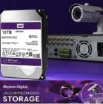 Western Digital 10TB WD Purple Surveillance HDD | 3.5” SATA 6Gb/s | 256MB Cache | Mechanical Drive | Optimized for AI Hikvision & Mainstream Surveillance