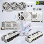 ZT-B50900Q-10P ZOTAC RTX 5090 SOLID OC 3X WHITE ZOTAC GAMING GeForce RTX 5090 SOLID OC White Edition – 32GB GDDR7, 21760 CUDA, 2422 MHz Engine Boost, Blackwell Architecture, DLSS 4 AI Power, IceStorm 3.0 Cooling, 4K 480Hz Mastery, And Spectra ARGB Style | WHITE ~ ZT-B50900Q-10P