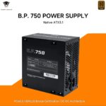 Jungle Leopard BP750 Reformation 750W Modular Power Supply – 80+ Bronze, ATX 3.1 & PCIe 5.0 Ready, Silent 120mm Hydro Fan, Compact Design, Reliable Gaming PSU