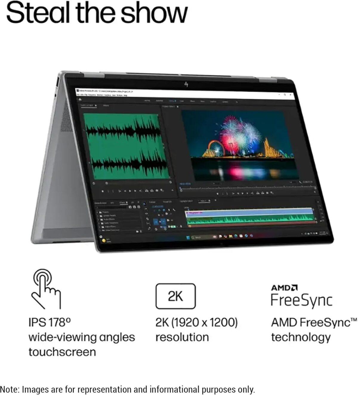 B6QE6UA#ABA HP OMNIBOOK X RYZEN AI7 24GB 1TB 14" X360 HP OmniBook X Flip AI PC : AMD Ryzen AI 7 350 | 24GB DDR5x RAM , 1TB NVMe SSD | 14-inch 2K IPS TouchScreen Display | AMD Radeon 860M Graphics | Windows 11 | METEOR SILVER ~ 14-fk0033dx