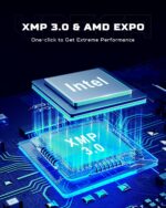 ACER Predator Vesta II RGB DDR5 32GB RAM Kit (2x16GB) 6000MHz CL32 1.35V PC5-48000 Gaming Memory ,  Intel XMP 3.0 & AMD EXPO , On-Die ECC , Aluminum Alloy Heat Sink | BLACK ~ BL.9BWWR.378 - Image 4