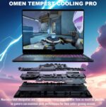 C42CFUA#ABA HP OMEN MAX 16 RYZEN AI 9 HX/32GB/1TB/16" 240HZ/5080 16GB/WIN11 HP OMEN MAX 16 AMD Ryzen AI 9 HX 375 | 32GB DDR5 RAM , 1TB NVMe SSD | RTX 5080 (16GB) | 16 inch WQXGA 240Hz 3ms IPS Display | NKRO Per Key RGB Backlit Keyboard | Windows 11 | SHADOW BLACK ~ 16-ak0003nr