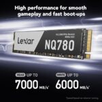 LNQ780X004T-RNNNU LEXAR NQ780 M.2 NVME 4TB 7000MB/S Lexar NQ780 4TB M.2 2280 PCIe Gen4×4 NVMe SSD | Up To 7000MB/s Read & 6000MB/s Write | 8-Channel Controller | HMB + SLC Cache | Laptop-Friendly Single-Sided Design | LNQ780X004T-RNNNU