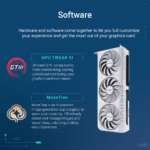 90YV0M19-MVAA00 ASUS PRIME RTX 5070 12GB GDDR7 OC TRIPPLE FAN WHITE ASUS Prime GeForce RTX 5070 White OC Edition 12GB GDDR7 Graphics Card – AI 988 TOPS, 2587MHz OC Mode, 6144 CUDA Core, DLSS 4, PCIe 5.0, 2.5-Slot SFF Design, Dual BIOS, Axial-Tech Cooling, Blackwell Architecture Powerhouse