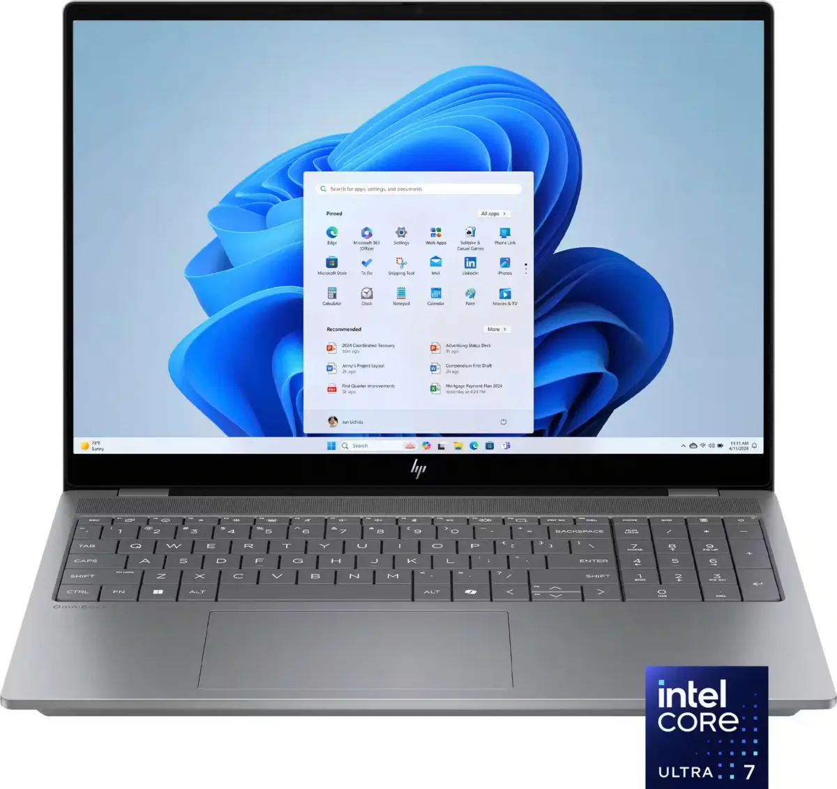 BN9R0UA#ABA HP OMNIBOOK X ULTRA 7/32GB DDR5/2TB/4050/SILVER/2K OLED/16" HP OmniBook X 16 inch Laptop AI PC Intel® Core Ultra 7 255H | 32GB DDR5 RAM , 2TB NVMe SSD | RTX 4050 (6GB) | 16-inch 2K OLED TouchScreen 120Hz 0.2ms Display | Backlit Keyboard |  Windows 11 Home | METEOR SILVER ~ 16-aw0033dx