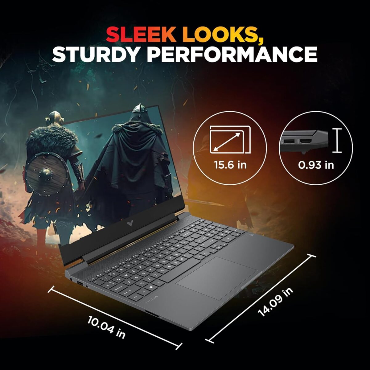 BM7B7UA#ABA 15-fa2787nr HP VICTUS 15-FA2787NR I7-13620H 16GB/512GB/5060/WIN11/SILVER LAPTOP VICTUS by HP Intel® Core i7-13620H | 16GB DDR5 RAM, 512GB NVMe SSD | RTX 5060 (8GB) | 15.6-inch FHD 144Hz IPS Display | 1-Zone RGB Backlit Keyboard | Windows 11 | MICA SILVER ~ 15-fa2787nr 