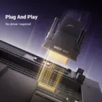 UGREEN DVI (24+1) Male to HDMI Female Adapter – Full HD 1080p Bi-Directional Converter | Gold-Plated Connectors | Model 20124 – Black - Image 4