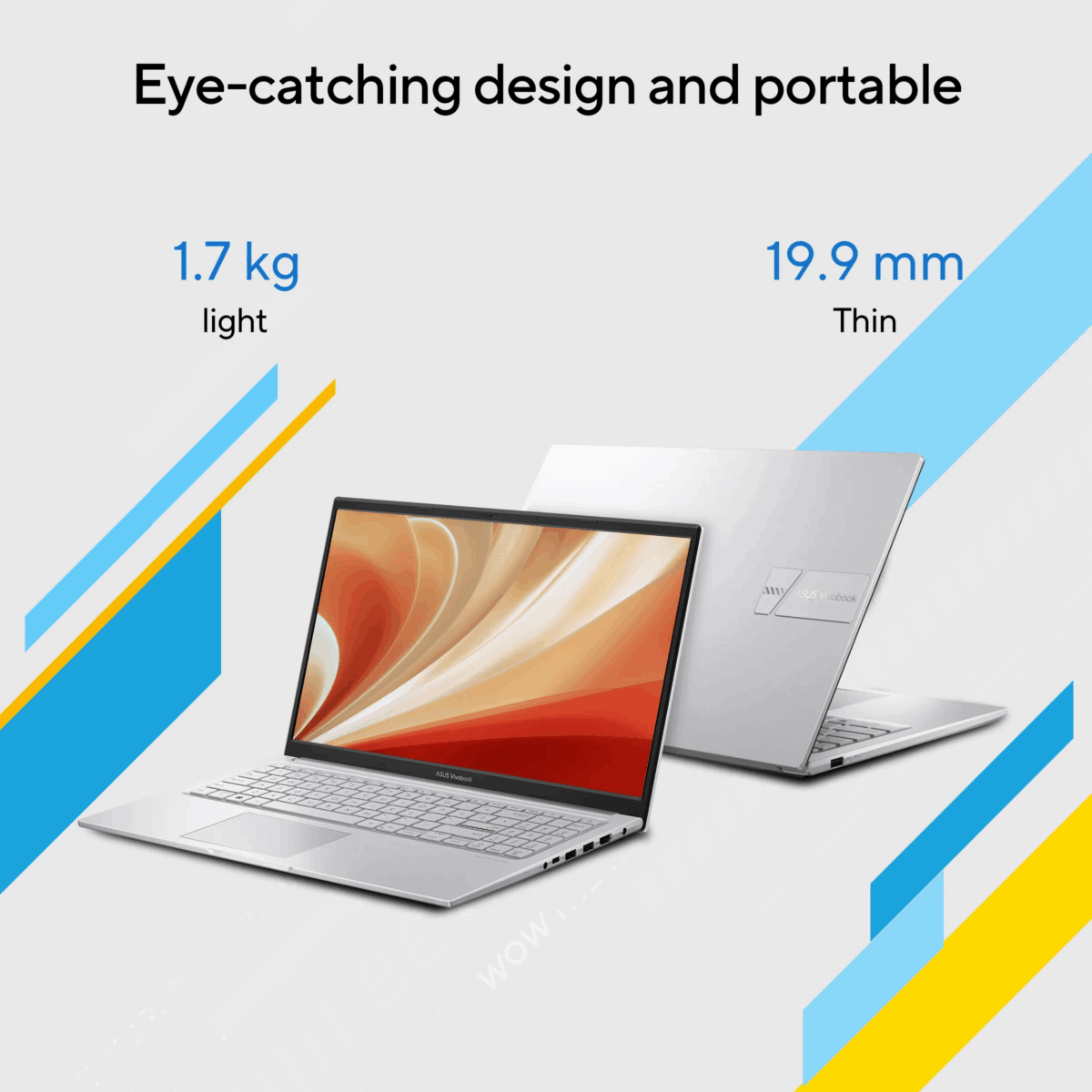 90NB10J2-M00H50 ASUS VIVOBOOK I7-1355U X1504 8GB/512GB/15.6"/ FHD/DOS/SILVER LAPTOP ASUS Vivobook 15 Intel® Core i7-1355U | 8GB DDR4 RAM , 512GB  NVMe® SSD | 15.6-inch FHD IPS Display | DOS | Intel® UHD Graphics | COOL SILVER ~ X1504VA-NJ379