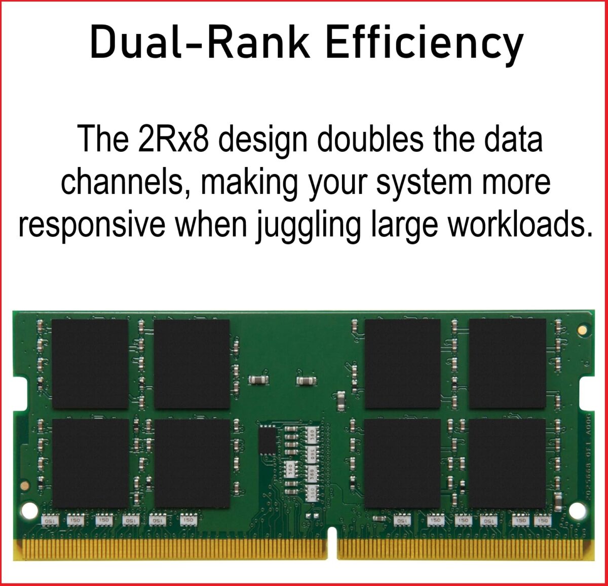 KVR56S46BD8-32 KINGSTONE 32GB DDR5 5600 NOTEBOOK SODIMM Kingston ValueRAM 32GB DDR5 5600MT/s CL46 1.1V SODIMM Laptop Memory – Advanced Speed, Absolute Stability, Amazing Compatibility with Intel XMP & AMD | KVR56S46BD8-32