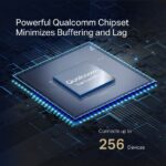 Mercusys AX3000 WiFi 6 Router MR80X with Dual-Band 3 Gbps Speeds, Qualcomm Dual-Core CPU, 160 MHz Channels, 4 High-Gain Antennas, OFDMA, MU-MIMO, Gigabit Ports, WPA3 Security - Image 6