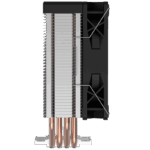 Segotep FI4 Digital Black Air Cooler with 4 Copper Heat Pipes, 120mm PWM ARGB Fan, Detachable Real-Time CPU Status Display, 180W TDP Cooling for Intel LGA1700 & AMD AM5 Systems - Image 7