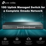 TL-SG3428X JETSTRESM 24-PORT GIGABIT MANAGED SWITCH WITH 4 10GE JetStream TL-SG3428X 24-Port Gigabit L2+ Managed Switch With 4× 10GE SFP+ Slots, Omada SDN Cloud Management, Static Routing, Advanced Security, QoS & IPv6 Support