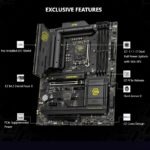 MSI B860 TOMAHAWK WIFI MSI MAG B860 TOMAHAWK WIFI MSI MAG B860 TOMAHAWK WIFI ATX Motherboard , Wi-Fi 7, 5G LAN, Thunderbolt 4, PCIe 5.0, DDR5 9200+ OC, & EZ DIY Features , Supports LGA 1851 Intel® Core™ Ultra Processors (Series 2)