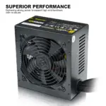 Segotep GN650 650W 80+ Gold Certified Non-Modular ATX Power Supply with 120mm Silent Fan, Single 12V Rail, PFC Protection, RoHS Compliance, Global Voltage Adaptation - Image 5