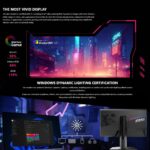 MPG 242R X60N MSI MPG 242R X60N 24-inch FHD Rapid TN Gaming Monitor , 600Hz Refresh, 0.1ms GtG, AMD FreeSync Premium, VESA DisplayHDR 400, USB Hub, HDMI 2.1, DP 1.4, Type-C 98W PD