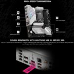 MSI B760M-EDGE-TI-WIFI MPG B760M EDGE TI WIFI MSI MPG B760M Edge Ti WiFi DDR5 mATX Motherboard – Intel 14th/13th/12th Gen, PCIe 5.0, 3x M.2 Gen4, Wi-Fi 6E, 2.5G LAN, DDR5 7800+(OC), Mystic Light RGB, Core Boost Power Design