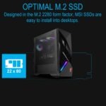 MSI-SPAT-M580-FRO-2T MSI SPATIUM M580 FROZR 2TB GEN5 PCIE 5.0 MSI SPATIUM M580 PCIe 5.0 NVMe M.2 2TB FROZR SSD With TOWERED FROZR HEATSINK & Core Pipes , PHISON E26 Controller, 14,600MB/s Read, 12,700MB/s Write, 4GB DRAM, 3D NAND, AES256 Encryption 