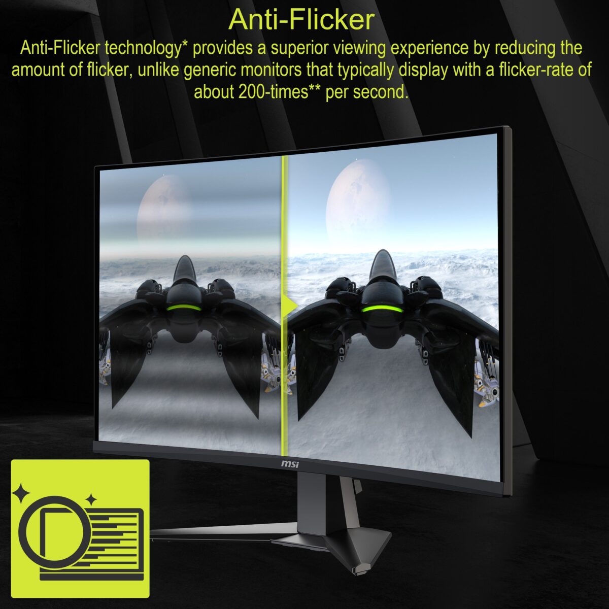 9S6-3CD91M-002 MSI MAG 27CQ6F 27" VA CURVED WQHD 180HZ 1MS-BLACK MSI MAG 27CQ6F 27" WQHD 180Hz 0.5ms Curved Gaming Monitor With Rapid VA Panel, Adaptive-Sync, HDR Ready, AI Vision, HDMI CEC & Tilt Adjustable Stand 