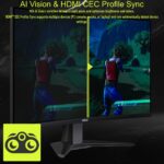 9S6-3CD91M-002 MSI MAG 27CQ6F 27" VA CURVED WQHD 180HZ 1MS-BLACK MSI MAG 27CQ6F 27" WQHD 180Hz 0.5ms Curved Gaming Monitor With Rapid VA Panel, Adaptive-Sync, HDR Ready, AI Vision, HDMI CEC & Tilt Adjustable Stand 