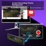 MIRABOX-D92 9.2" LCD SECONDARY SCREEN MINI DISPLAY ON PC CHASSIS Stretched Bar LCD 9.2-Inch Secondary Display for Gaming PC Case With 1920×462 Resolution, Aluminum Alloy Housing, USB Direct Connection, Theme Customization, Screen Rotation, Video Playback Support | BLACK ~ MIRABOX-D92