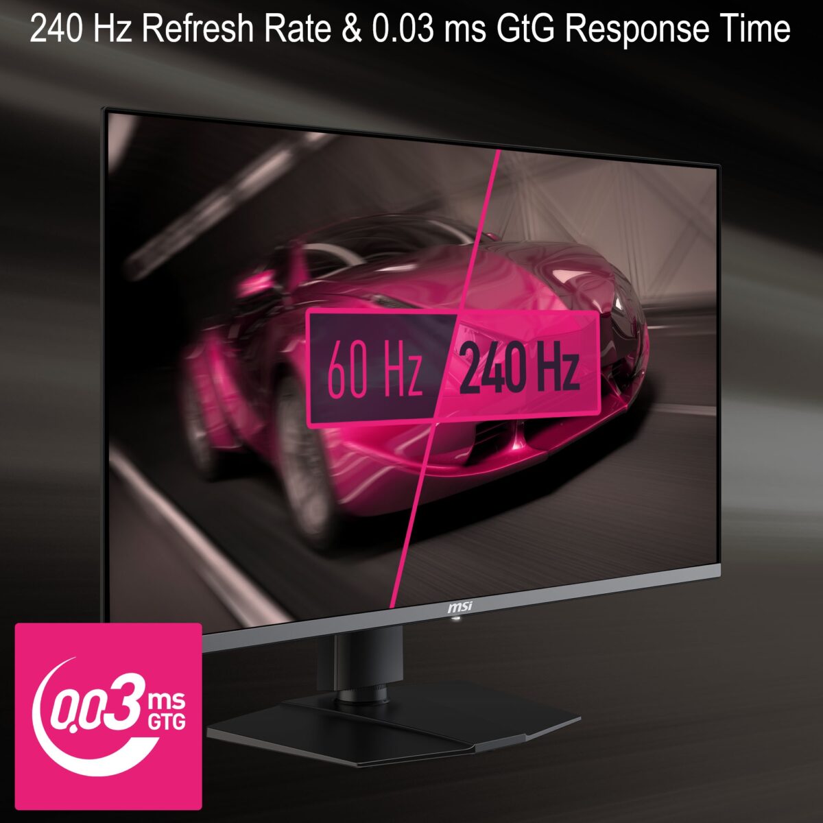 MPG 322URX QD-OLED MSI MPG 322URX QD-OLED MSI MPG 322URX QD-OLED 32-inch 4K UHD 240Hz Flat Gaming Monitor – QD-OLED Panel, 0.03ms GtG, DisplayHDR True Black 400, HDMI 2.1, DP 2.1a, OLED Care 2.0, Height & Pivot Adjustable