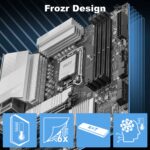 MSI PRO B860M-A WIFI MSI PRO B860M-A WIFI MSI PRO B860M-A WIFI B860 mATX Motherboard - LGA1851 Socket - DDR5 8600+ MT/s - Wi-Fi 7 & 5G LAN - Thunderbolt 4 - PCIe 5.0 M.2 - 12+1+1+1 Power - Intel Core Ultra Series 2 Ready