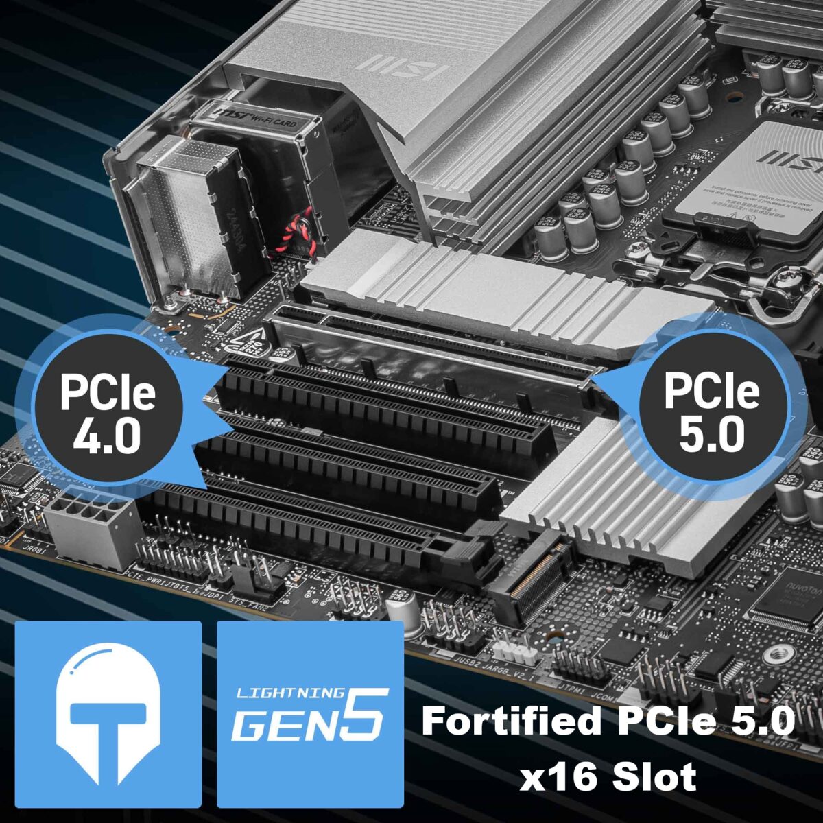 MSI PRO B860M-A WIFI MSI PRO B860M-A WIFI MSI PRO B860M-A WIFI B860 mATX Motherboard - LGA1851 Socket - DDR5 8600+ MT/s - Wi-Fi 7 & 5G LAN - Thunderbolt 4 - PCIe 5.0 M.2 - 12+1+1+1 Power - Intel Core Ultra Series 2 Ready