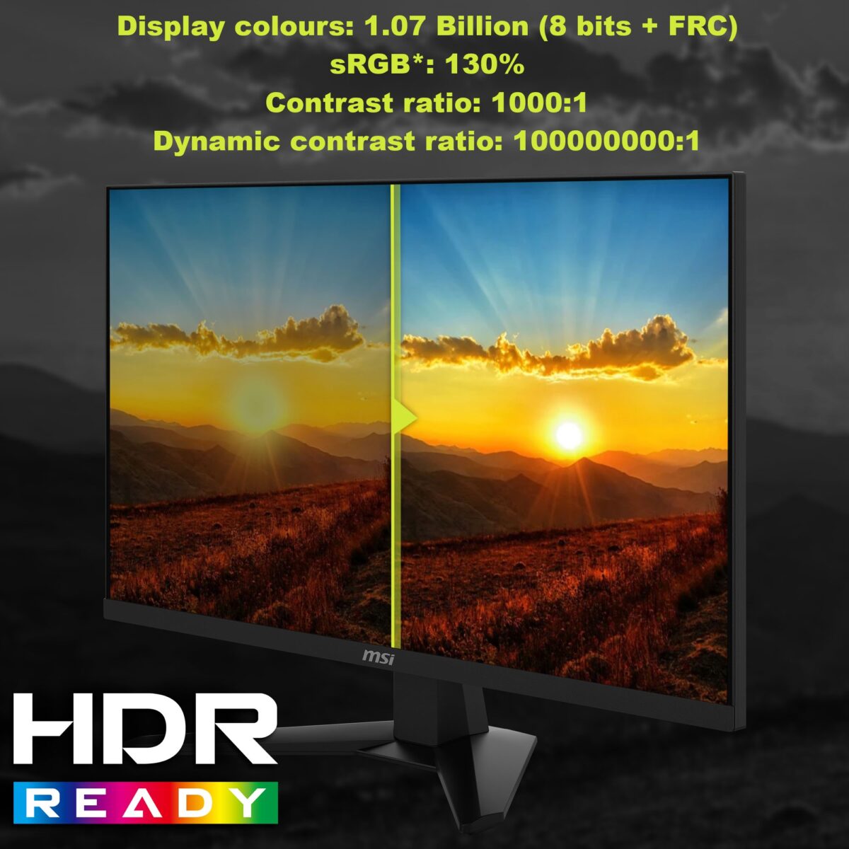 MAG 274QF X24 MSI MAG 274QF X24 MSI MAG 274QF X24 27" QHD 240Hz Flat Gaming Monitor - Rapid IPS - 0.5ms GtG - HDR Ready - FreeSync Premium - AI Vision - HDMI CEC - Tilt Adjustable - VESA Mount