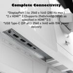 MAG 272QPW QD-OLED X28 MAG 272QPW QD-OLED X28 27" QHD 280Hz Flat Gaming Monitor MSI MAG 272QPW QD-OLED X28 27-inch WQHD 280Hz 0.03ms White Gaming Monitor , QD Premium Color Delta E≤2 , HDR True Black 400, ClearMR 15000 , G-SYNC, FreeSync, And HDMI 2.1 Connectivity , Height/Pivot/Swivel/Tilt | WHITE SILVER