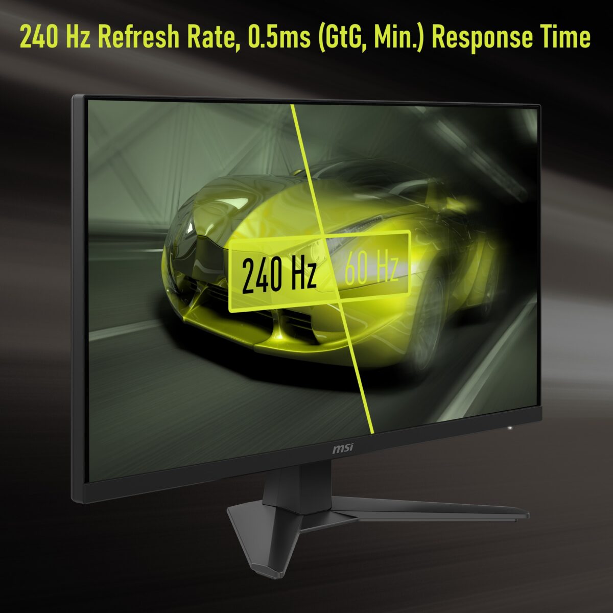 MAG 272F X24 MSI MAG 272F X24 27" FHD 240Hz Flat Gaming Monitor MSI MAG 272F X24 27-inch FHD 240Hz Rapid IPS Gaming Monitor – 0.5ms Response, AMD FreeSync Premium, HDR Ready, AI Vision, HDMI CEC, Tilt Stand, Less Blue Light, VESA Mount