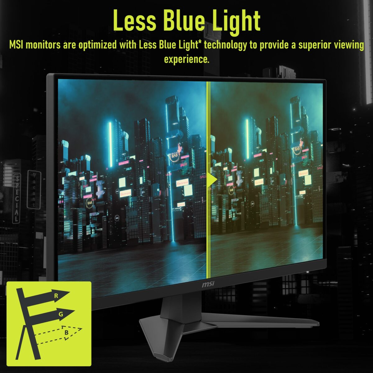 MAG 272F X24 MSI MAG 272F X24 27" FHD 240Hz Flat Gaming Monitor MSI MAG 272F X24 27-inch FHD 240Hz Rapid IPS Gaming Monitor – 0.5ms Response, AMD FreeSync Premium, HDR Ready, AI Vision, HDMI CEC, Tilt Stand, Less Blue Light, VESA Mount