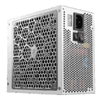 MU-1000W-ATX-3.0-WH SEGOTEP MU-1000G 1000W ATX 3.0 WHITE GOLD 80PLUS FULLY MODULAR PSU Segotep MU-1000G 1000W PSU Kunlun 80 Plus Gold Certification ATX 3.0 & PCIe 5.0 Full Modular Power Supply Active PFC FDB Fan LLC Pro + DC-DC Framework – WHITE