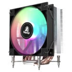 Segotep K6 SE Black ARGB CPU Air Cooler with 120mm Pre-Locked ARGB Fan, 6×6mm Copper Heat Pipes, Offset Heat Pipe Design, 145mm Tower, Quiet 28.6dB Operation, Intel LGA115X/1200/1700/1851 Compatible - Image 7