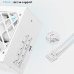 DM-850G-ATX-3.1-WH Segotep DM-850G ATX 3.1 PCIE5 850W PSU - Power Supply 850 Watt 80+ Gold Full Modular Segotep DM-850G 850W Digital Gold Power Supply ATX3.1 PCIe5.1 Ready 80PLUS Gold PPLP Certified Dual-Core MCU AI Monitoring HiMOS USB Blind Plug Compact High-Density Design | WHITE