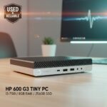 HP ProDesk 600 G3 Mini Desktop | Intel Core i3-7100 | 8GB DDR4 RAM | 256GB SSD | Windows 11 Pro | Compact, Power-Efficient, Professionally Refurbished Business PC | USED