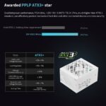 DM-850G-ATX-3.1-WH Segotep DM-850G ATX 3.1 PCIE5 850W PSU - Power Supply 850 Watt 80+ Gold Full Modular Segotep DM-850G 850W Digital Gold Power Supply ATX3.1 PCIe5.1 Ready 80PLUS Gold PPLP Certified Dual-Core MCU AI Monitoring HiMOS USB Blind Plug Compact High-Density Design | WHITE