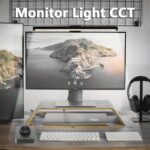 CYTT-354/RF MONITOR LIGHT PRO ADJUSTABLE CCT 3000K-6500K ALUMINUM ALLOY MONITOR LIGHT BAR Monitor Light Bar With Remote Dual Control – 92-LED USB Desk Lamp, Stepless Dimming, 3000-6500K Adjustable Color Temperature, No Screen Glare, Wall-Mount Aluminum Alloy Bar For Home Office